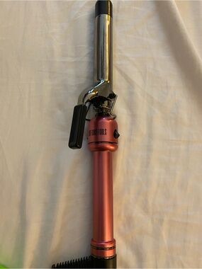 Hot Shot Tools Pink 1" Curling Iron